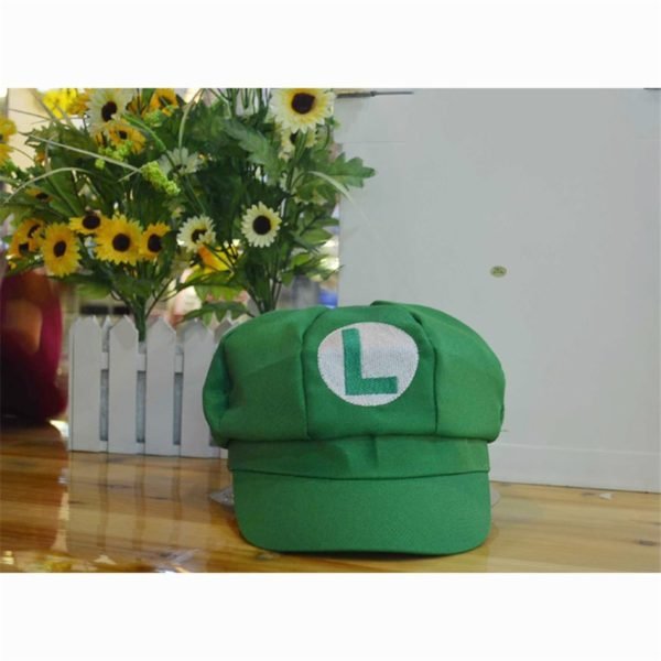 Anime-Super-Mario-chapeaux-accessoires-de-Cosplay-chapeaux-Luigi-Bros-dôme-coton-casquettes-garçons-filles-casquette-de-Baseball-enfants-adulte-dessin-animé-accessoires