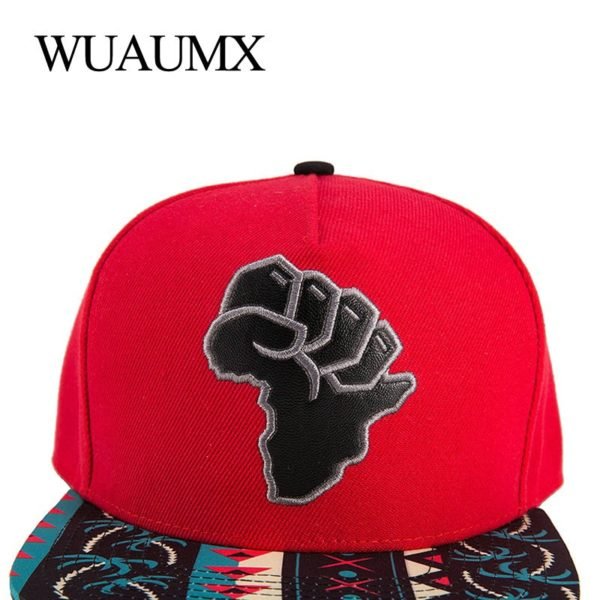 casquettes pour hommes et femmes carte de l'Afrique