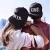 Casquette King et Queen pour couple casquette snapback homme et femme