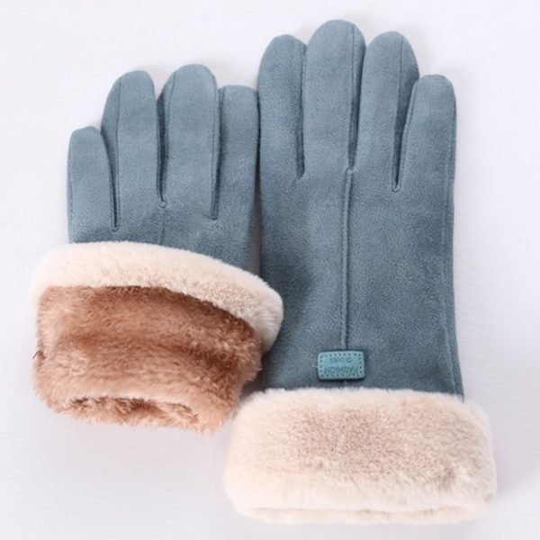 Nouvelle mode femmes gants automne hiver fourrure