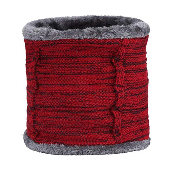 Bonnet écharpe tricoté pour hommes, Gorras Baggy chaud et doux